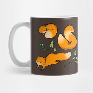 cute foxes Mug